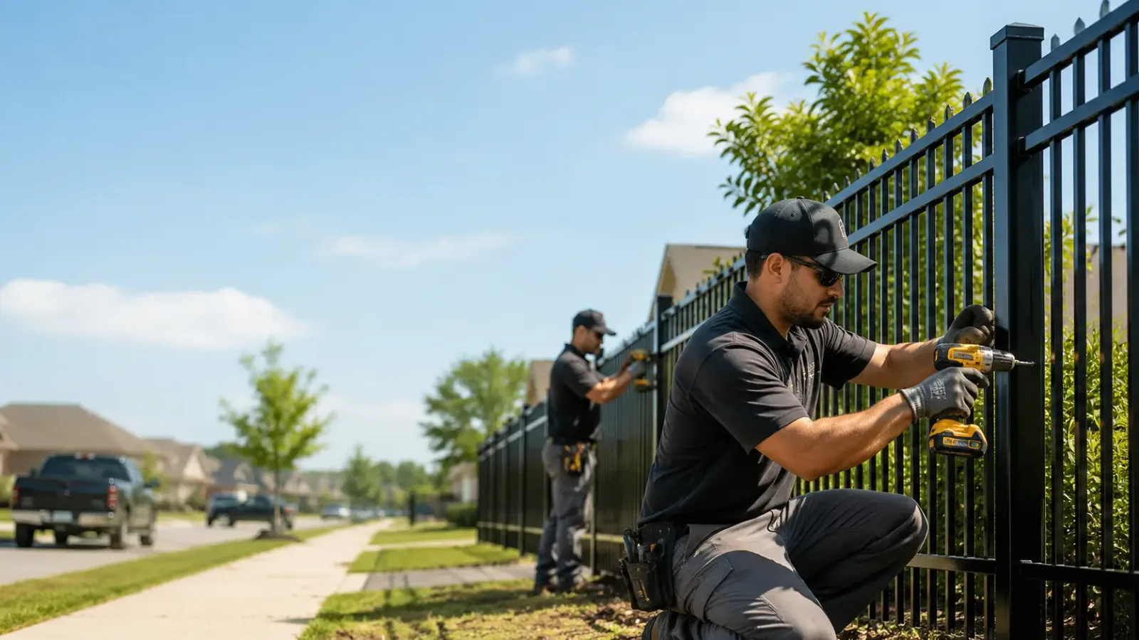 Metal Fence Installation in Oshkosh, WI